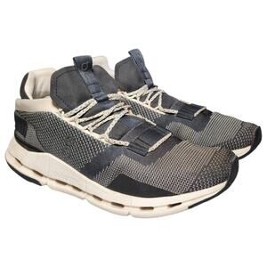 On Running Cloudnova Running Shoes Sneakers Mens Size 9 Blue White Athletic